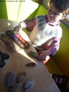 429 Peinture sur bois flotte