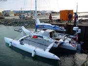 05 Arrivee trimaran Northern Passage a Cambridge Bay 16 sept 2010