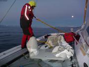 91 Vincent prepare annexe avant arrivee Pond Inlet