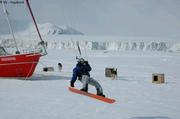 214 Fabrice Caline snowkite devant Vagabond
