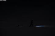 116 Glaciometre dans la nuit