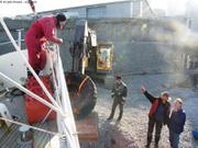 112 Une pelleteuse pour pousser