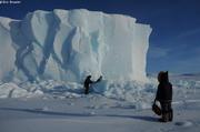 Explorer les debris de glace
