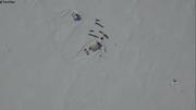 842c Camp de glace vu par le drone
