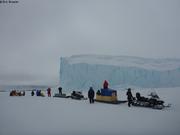 Equipe GreenEdge visite icebergs