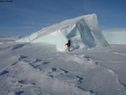 Iceberg pres du futur camp de glace