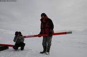 Mojtaba et Eric preparent Sea Ice Sounder