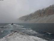 Mer agitee retour Arctic Bay