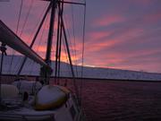 Soleil levant 13 octobre 9h Arctic Bay