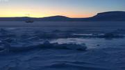 Vagabond en hivernage pres de Arctic Bay ©Natasha Leclerc