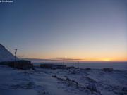 Retour du soleil a Grise Fiord 8 fevrier