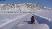 Ice road Grise Fiord
