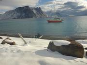 Mouillage entree fjord Grise ©EB
