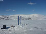 Conditions rares pour rando a ski ©EB