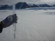 Filtrations devant glacier Sverdrup ©EB