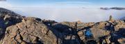 Pano bivouac au-dessus de Grise Fiord 8h du matin ©EB