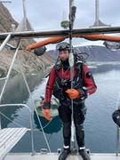 Eric apres plongee au pied du Greenlander©Minoli Dias