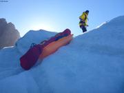 Vince descend glacier Sverdrup©EB