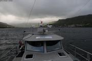 Mer plate dans les fjords