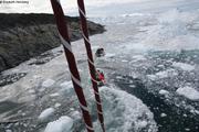 Passage delicat arrivee Ilulissat