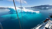 Iceberg sous le soleil du sud du Groenland©Marc Givry