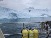Plonger pres des icebergs©Jean Perrin
