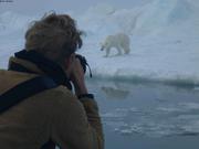 Gabriel photographie un ours baie Talbot
