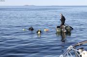 Eric assure secu plongeurs mission coralline Labrador©Minoli Dias