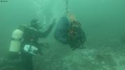 Vincent controle remontee coralline avec lift bag©EB