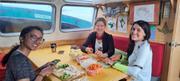 Cooking time on board Vagabond©Marilyne Lecourtois