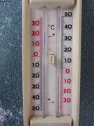 Temperatures mini maxi dans Vagabond pendant sejour a Miquelon