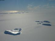 Continent Antarctique banquise et icebergs