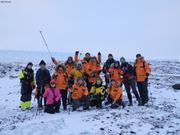 Touristes chinois heureux au Svalbard©EB