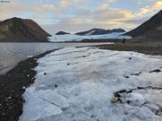 Plage gelee Austre-Burgerbukta©EB