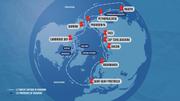 carte-tour-arctique et sites hivernages par Radio Canada mai 2021